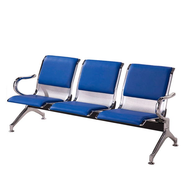 电镀机场椅加软垫MY-613C